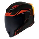 Icon Airflite Crosslink Helm schwarz rot gold