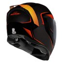 Icon Airflite Crosslink Helm schwarz rot gold