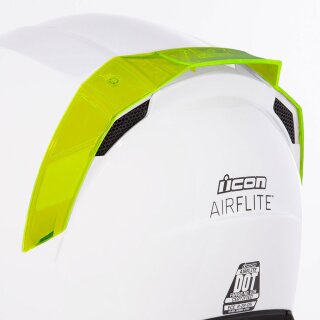 Icon Heck-Spoiler Airflite Dyglo neongelb