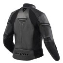 Revit Median Ladies Damen Motorrad-Jacke schwarz grau