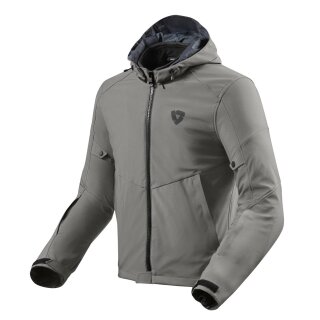 Revit Afterburn H2O Hoodie Kapuzen-Jacke dunkelgrau