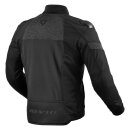 Revit Action H2O Motorrad-Jacke Textil schwarz