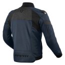 Revit Action H2O Motorrad-Jacke Textil schwarz dunkelblau