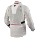 Revit Levante 2 H2O Motorrad-Jacke Textil silber