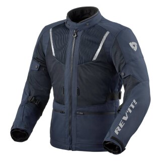 Revit Levante 2 H2O Motorrad-Jacke Textil dunkelblau