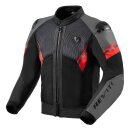 Revit Mantis 2 H2O Motorrad-Jacke schwarz rot