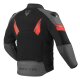 Revit Mantis 2 H2O Motorrad-Jacke schwarz rot