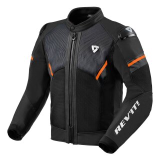 Revit Mantis 2 H2O Motorrad-Jacke schwarz orange