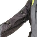 Stadler Superior Active Motorrad-Jacke grau neongelb schwarz