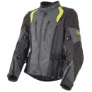 Stadler Superior Active Motorrad-Jacke grau neongelb schwarz