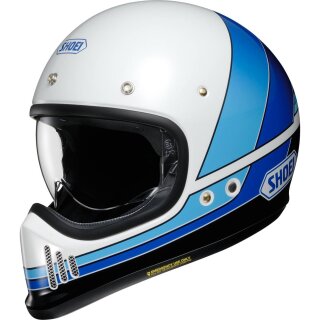 Shoei EX-Zero Equation Retro-Helm TC-11 weiss blau