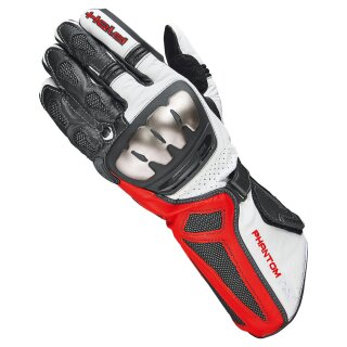 Held Phantom Pro Motorrad-Handschuh schwarz weiss rot