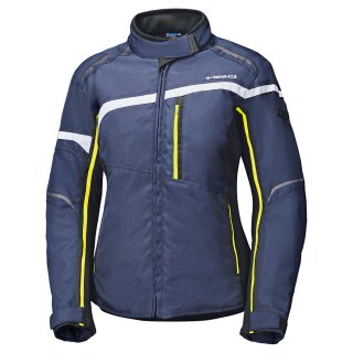 Held Silara Damen Motorrad Textil-Jacke blau neongelb