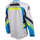 Klim Mojave Motocross Jersey weiss blau gelb