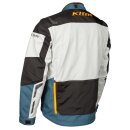 Klim Dakar Motorrad Enduro-Jacke orange blau grau