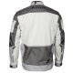 Klim Dakar Motorrad Enduro-Jacke grau dunkelgrau