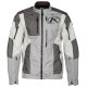Klim Dakar Motorrad Enduro-Jacke grau dunkelgrau