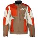 Klim Dakar Motorrad Enduro-Jacke beige braun orange