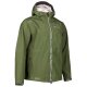 Klim Stow Away Pro Gore-Tex Regen-Jacke grün grau