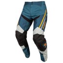 Klim Dakar In The Boot Motocross-Hose blau orange weiss