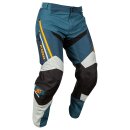 Klim Dakar In The Boot Motocross-Hose blau orange weiss