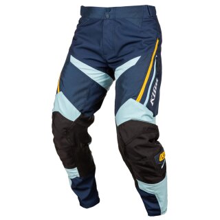 Klim Dakar In The Boot Motocross-Hose blau türkis orange