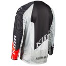 Klim Dakar Motocross Jersey weiss schwarz rot