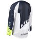 Klim Dakar Motocross Jersey weiss blau neongelb