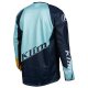 Klim Dakar Motocross Jersey blau türkis orange