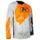 Klim Dakar Motocross Jersey orange blau grau