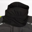 Klim Kodiak Motorrad Textil-Jacke dunkelgrau neongelb