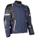 Klim Kodiak Motorrad Textil-Jacke dunkelblau dunkelgrau