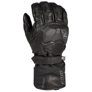 Klim Badlands GTX Long Motorrad-Handschuh schwarz