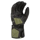 Klim Badlands GTX Long Motorrad-Handschuh schwarz grün