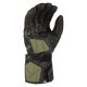 Klim Badlands GTX Long Motorrad-Handschuh schwarz grün