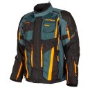 Klim Badlands Pro Motorrad Textil-Jacke blau orange