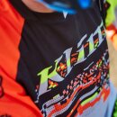 Klim XC Lite Digital Motocross Jersey grau orange gelb