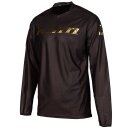 Klim XC Lite Gold Motocross Jersey schwarz