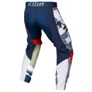 Klim XC Lite Digital Motocross-Hose weiss rot grau