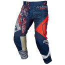 Klim XC Lite Digital Motocross-Hose weiss rot grau