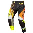 Klim XC Lite Digital Motocross-Hose grau orange gelb