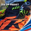 Klim XC Lite Digital Motocross-Hose grau orange gelb