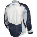 Klim Carlsbad Motorrad-Jacke Textil grau blau