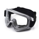 Held Motocross-Brille klar silber