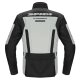 Spidi Traveler 3 Motorrad-Jacke Textil grau schwarz