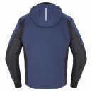 Spidi Hoodie Armor H2Out Motorrad-Hoodie schwarz blau