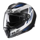 HJC F70 Carbon Kesta Helm MC2SF matt carbon blau weiss