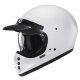 HJC V60 Retro Crosshelm Uni weiss