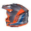 HJC i50 Flux Crosshelm MC6SF matt orange grau blau