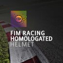 HJC Rpha 1 FIM Integral-Helm Uni weiss